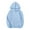 Sky Blue, variant on UACY Kids Cotton Hoodies Toddler Fall Pullover Hooded Long Sleeve Plain Sweatshirts with Pocket for Boys and Girls (Black, 9-10 Years)