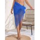 thumbnail image 4 of Pareos de Playa Bohemios para Mujer, Pareos de Transparente para Bikini, Faldas para Trajes de Baño. Azul Talla Única, 4 of 8