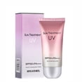 thumbnail image 1 of Protector solar facial, protector solar facial con extracto de flor, protector solar muscular, 60 g, crema aislante, resistente al agua y al sudor, loción refrescante de verano para todo el cuerpo, 60, 1 of 5