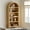Natural Oak/Standard, variant on EYYTHUNG 5 Tier Arched Bookshelf Set of 2, 71" Tall Bookcase with Adjustable Shelves Wooden Storage & Display Cabinet, Freestanding Kitchen Pantry Organizer
