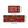 thumbnail image 3 of Seyotauo Christmas Kitchen Mats Set of 2, Christmas Decorations for Home, Snowman Kitchen Rugs Non-Slip Backing Winter Holiday Floor Mat Xmas Decor Washable Runner Rug 16x24 inch+16x48 inch, 3 of 6