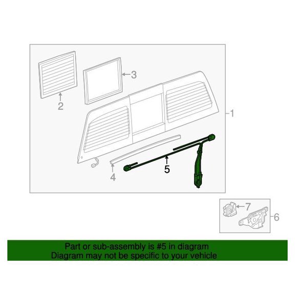 GM 23441999 Regulator Asm-Rr Sldg Wdo
