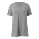 thumbnail image 4 of mfyjkho Tops Para Salir Para Mujer, Blusa De Mujer Con Cuello En V, Lisa, Informal, Holgada, De Verano, De Manga Corta, Con Bolsillo Tops Para Salir Para Mujer Xl, 4 of 5