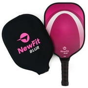 NewFit Blur Pickleball Paddle - USAPA Approved - Graphite Face & Polymer Core for a Quiet and Light Racket