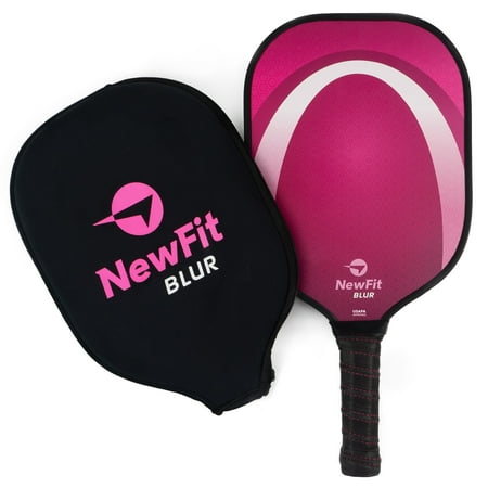 NewFit Blur Pickleball Paddle - USAPA Approved - Graphite Face & Polymer Core for a Quiet and Light Racket