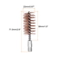 thumbnail image 2 of Uxcell 5 Pcs Phosphor Bristle Bronze Bore Cleaning Brush 12GA Caliber 5/16-27 Thread for Clean Maintenance, 2 of 4