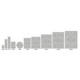 thumbnail image 7 of Pasargad Home Amadeus 2.06' x 10' Power-Loomed Ivory/Silver Runner Rug, For Indoor Space and all Age of Group, 7 of 7