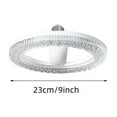 thumbnail image 3 of 24W E27 Screw Base LED Ceiling Light with Acrylic Shade for Eye Protection and Energy Saving Home Lighting, 3 of 7