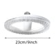 thumbnail image 3 of Nueva bombilla LED E27, luz circular con boca de rosca, protección para los ojos, ahorro de energía, luz LED acrílica con boca de rosca, luz de techo, 3 of 7