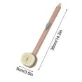 thumbnail image 4 of Back Brush Long Handle for Shower Elderly, Bath Brush with Soap Dispenser, Long Handle Bath Massage Cleaning Brush with Soap Dispenser, Back Scrubber for Shower Men and Women, 4 of 4