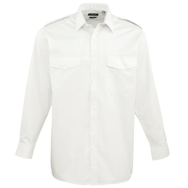 White button up shirt walmart sales