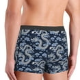 thumbnail image 6 of Cauagu Dragon Print Boxer Briefs for Men,Comfortable Breathable Men's Underwear Moisture Wicking Underpants -Medium, 6 of 8