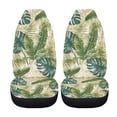 thumbnail image 5 of XYZCANDO Leaves Pattern Vehicle Seat Protector for Man Easy to Install Car Seat Covers Stretchy Auto Interior Decor, for Van SUV Sedan, 5 of 10