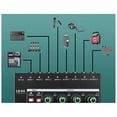 thumbnail image 5 of -LQ04 4-Channel Mixer with Dj Mixer Audio EU-Plug, 5 of 5