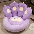 thumbnail image 5 of lumbar support back pillow,Cute Cat Paw Chair Cushion - Cute Plush Gaming & Office Seat Pad, Fun Home Decor Gift,back pillow for chair, 5 of 6