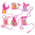 thumbnail image 1 of 6 tapas reutilizables con forma de animal para pajitas, portátiles, bonitas y prácticas para vasos, 1 of 7