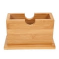 thumbnail image 4 of Raindrops Kitchen Napkin Holder Bamboo Napkin Storage Box Khaki 16x9.8x7.5in Removable Opening 1Pack, 4 of 8