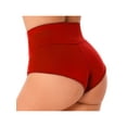 thumbnail image 5 of Manyakai Women's Sexy Booty Shorts High Waist Yoga Shorts Pants Gym Workout Booty Dance Hot Pants Red 2XL, 5 of 7
