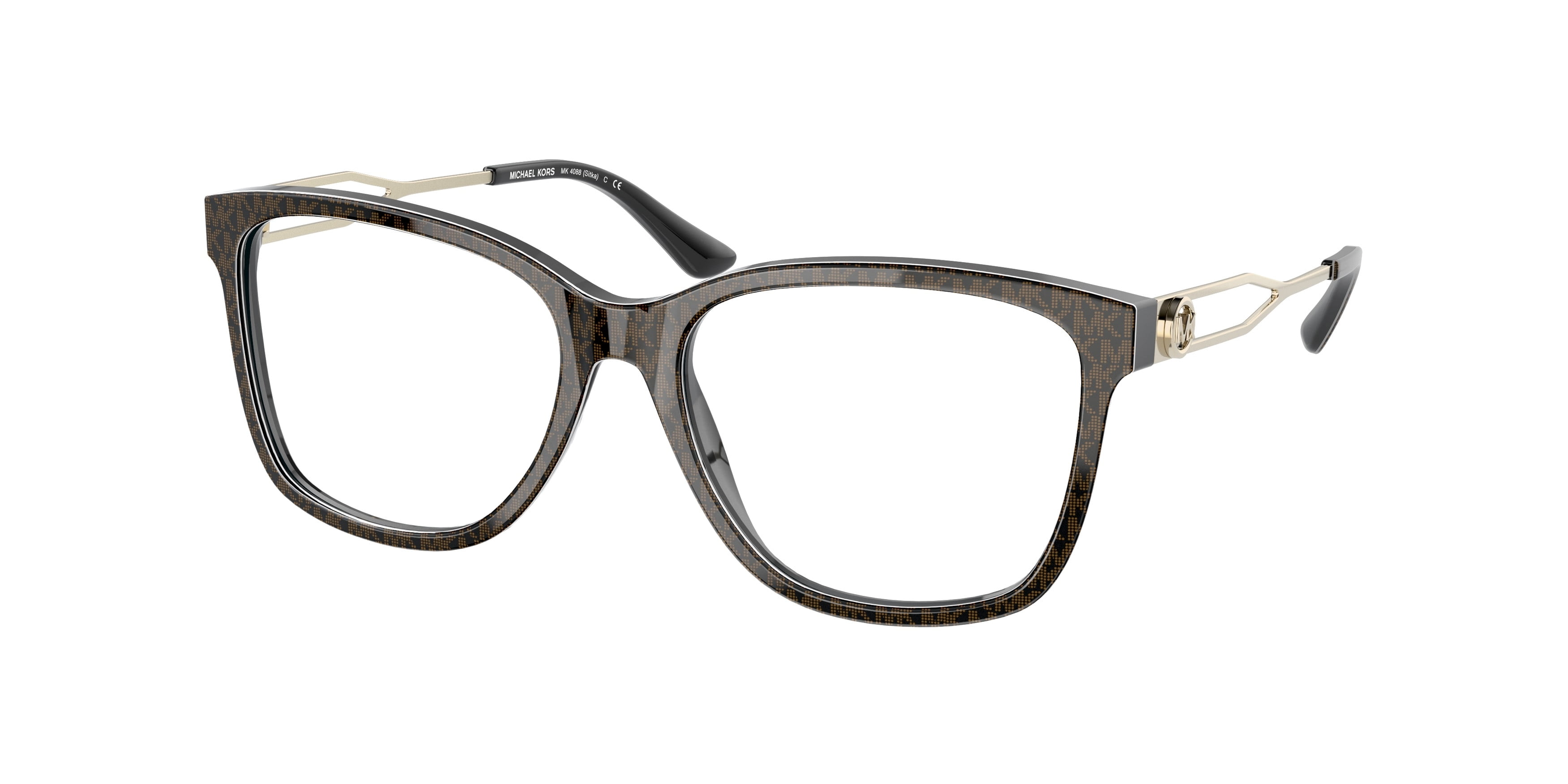 Eyeglasses Michael Kors MK 4097 3005 Greve Black - Walmart.com