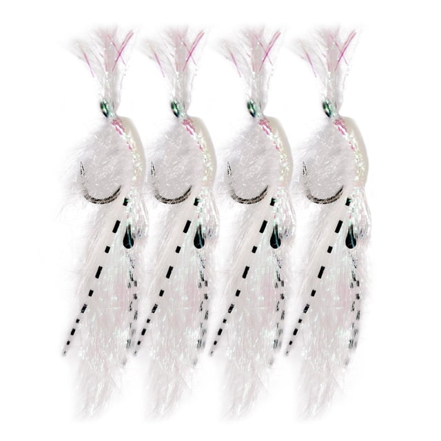 Pêche Biomimétique Multi 4 Pcs Queue Arrière Flash Nymphe Mouillée A
