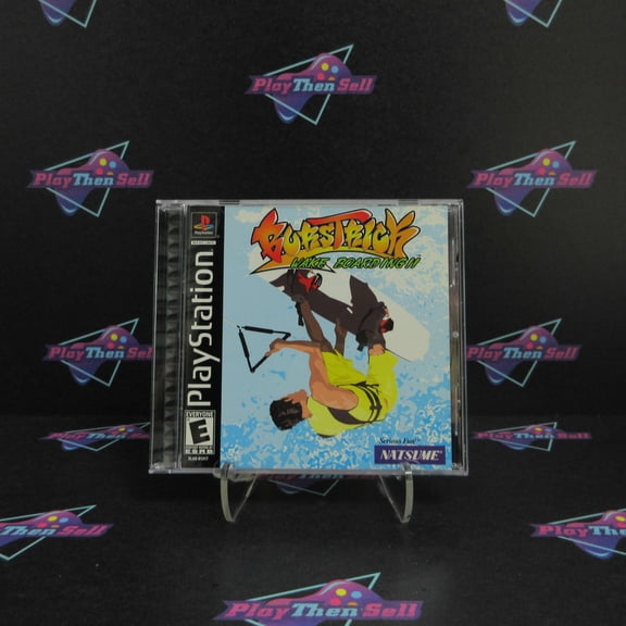 Restored BursTrick Wake Boarding!! (Sony PlayStation 1, 2001) (Refurbished)