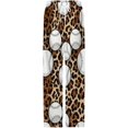 thumbnail image 3 of PRIYAL Mens PJ Pajama Pants Baseball Leopard Pattern Bottoms Lounge Pants Sleepwear, 3 of 10
