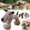 Dog, variant on Dog Toy, Linen Safari Companions, Chomp Champ, Interactive Squeaky Chew Toy, Indestructible with Squeaker, for Small, Medium & Large Dogs