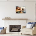 thumbnail image 3 of Stupell Industries Sailboat by Town Shore Transportation Painting White Framed Art Print Wall Art, 30 x 24, 3 of 9