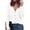 White, variant on PRETTYGARDEN Women's Cozy Cardigan Sweater with Button V Neck Long Sleeve Tops Open Front for Fall Clothes Knit Winter Clothing Solid Business Casual & Vacation Outfits
