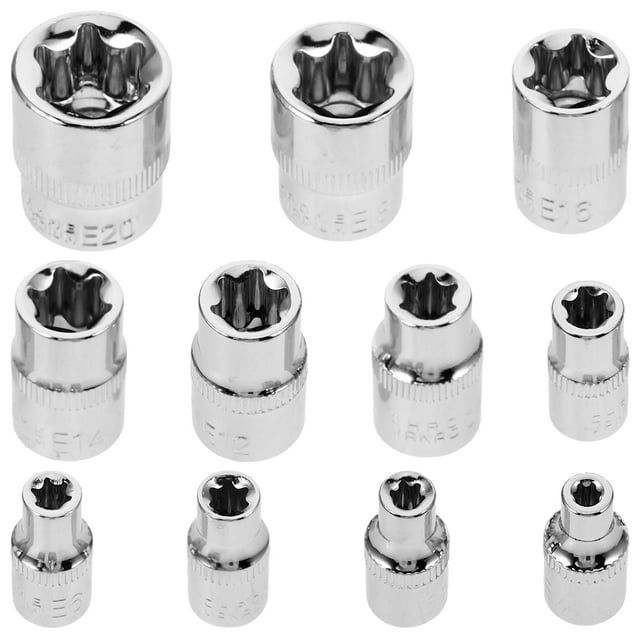 Miangastore Durable 11pcs Vanadium Steel Hex Wrench Set for Drill with Long Service Life 11pcs