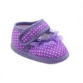 thumbnail image 5 of Newborn Baby Girl Soft Sole Lace Shoes Anti-slip Cotton Prewalker Walking Shoes 3-12M, 5 of 7