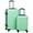 Mint, variant on vidaXL Suitcase Set Travel Luggage Suitcase Bag Hardcase Trolley 2 Pcs ABS