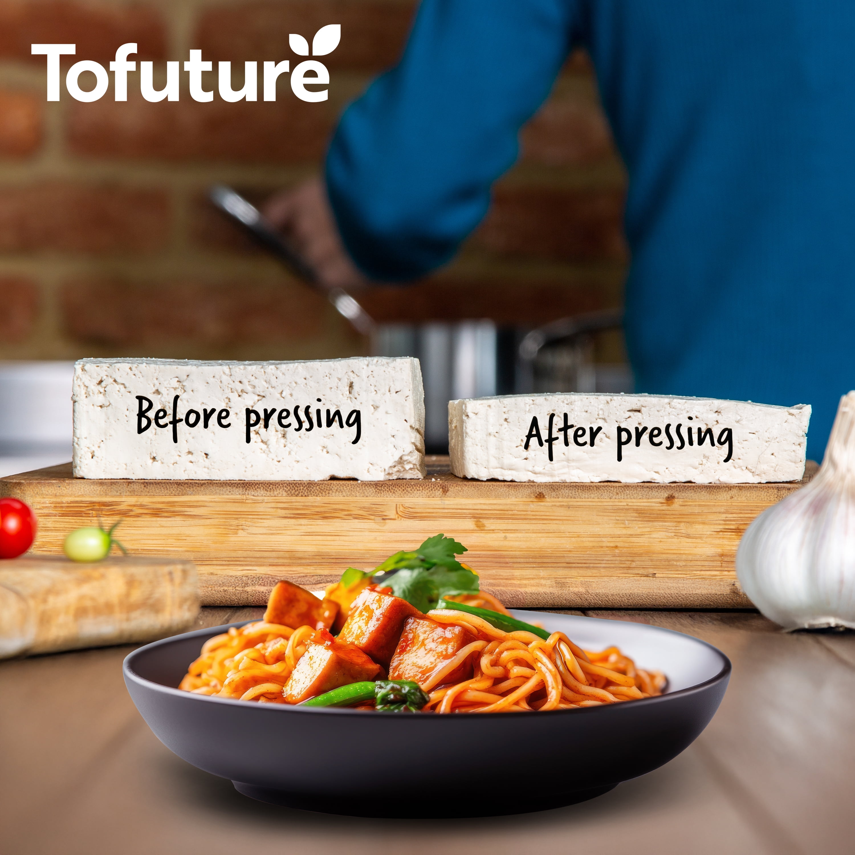 Tofuture Tofu Press - Easy, Efficient Water Removal for Perfectly Pressed Tofu Every Time