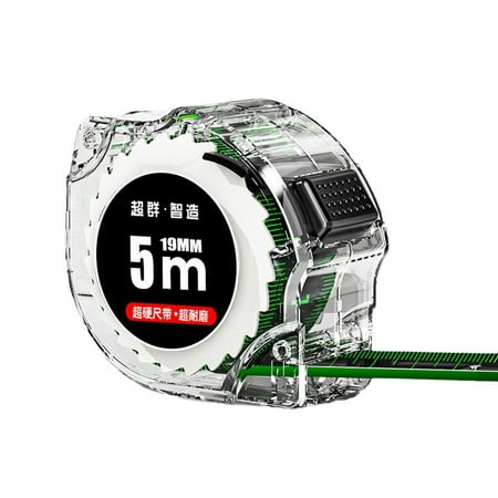

3-10m Transparent Fluorescent Tape Measure with Tape Measure Thickened N9Y6