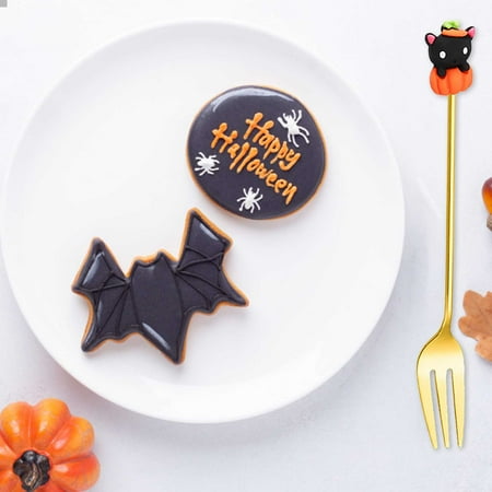 

Spoons Spoons Pumpkin Witch Hat Spoons Dessert Spoon Coffee Spoon Ice Spoon Tea Spoon Mixing Spoons For Home Party Golden Serving Utensils outside Dinner Table Set round Small Kitchen Table Set for 4