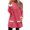 Hot Pink, variant on Bovemsi Womens Sweatshirts Winter Fleece Lined Warm Shirts For Women Casual Solid Color Long Sleeve Crewneck Thermal Top Fashion Outfits 2025 Clothes