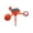 D001- Black Lid, variant on Avian Repeller, Solar Powered Reflective Bird, Bird Garden Yard Equipment, Wildlife with Ground Stake Mount, Orange 16X10X4.5 Inch Fixed Volume Voice Activated Classic Straight