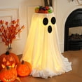 thumbnail image 6 of 31.5 in Large-Capacity Lighted Halloween Ghost Candy Bowl with Timer Remote | Halloween Candy Bowl for Trick-or-Treat, Thick Draping Ghost Sheet, Halloween Decorations for Outdoor Porch Yard Front, 6 of 6