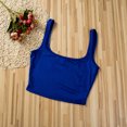 thumbnail image 6 of Arvbitana Women Top Shirt, Solid Color Slim-Fit Sling Low Chest Tank Top, Summer Crop Hot Pullover Wild Fashion Outfit, 6 of 6