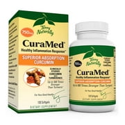 Terry Naturally CuraMed 750 mg Curcumin Complex - 120 Softgels - Superior Absorption BCM-95 - Non-GMO, Gluten Free, Halal - 120 Servings