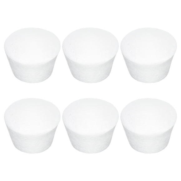 Moluckfu 6Ud De Cupcake De Espuma Para DIY Reutilizables Y Personalizables Color