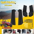 thumbnail image 2 of A-Premium UTV Mud Flaps Fender Flares Replacement for 2014-2018 Polaris RZR XP 1000 XP 4 1000 Turbo Front and Rear 4-PC Set, 2 of 3