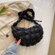 thumbnail image 1 of Bolso bandolera pequeño y versátil de un solo hombro para mujer, bolso informal tipo burbuja con pliegues y forma de nube, 1 of 6