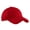 Red, variant on Port Authority Adult Unisex Regular Plain Cap Black One Size Fits All