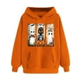 thumbnail image 4 of CFLVAEK Plus Size Hoodies for Women Cute Graphic Sweatshirts with Hood Oversized Long Sleeve Fall Hoodie Sweatshirt with Pockets for Holiday Orange XXXL, 4 of 6