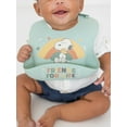 thumbnail image 3 of Peanuts Snoopy Silicone Unisex Infant Bib, 3 of 4