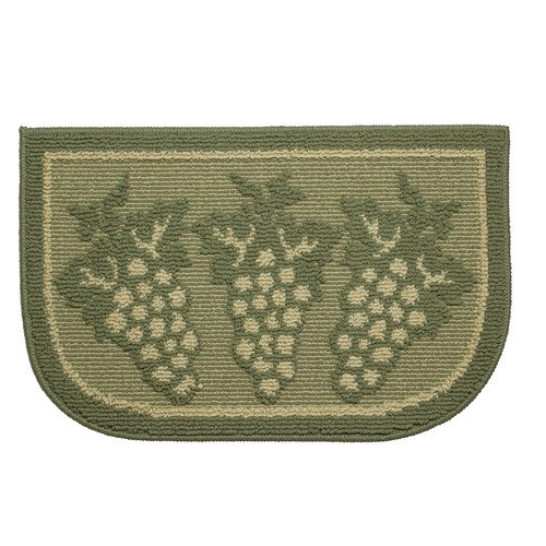 Structures Textured Loop 18" x 30" WedgeShaped Kitchen Slice Rug