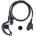 thumbnail image 2 of 6X PTT Headset Microphone Compatible with HYT TC-500 TC-518 TC-580 TC-446S TC-600 TC-610 TC-620 TC-618 TC-700, 2 of 5