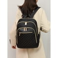 thumbnail image 5 of PRIYAL Backpack for Women Leather Small Backpack Purse for Ladies Cute Pom Bookbag Travel Shoulder Bag, 5 of 6