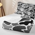 thumbnail image 4 of Erosebridal Wild Bird Camouflage Quilt Full,Mallard Silhouette Print Full Bedspread Sets For Boys,3 Pieces, 4 of 7